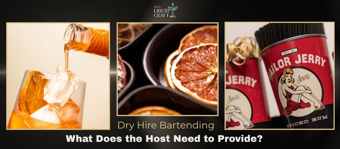 Dry Hire Bartending: What Does the Host Need to Provide?