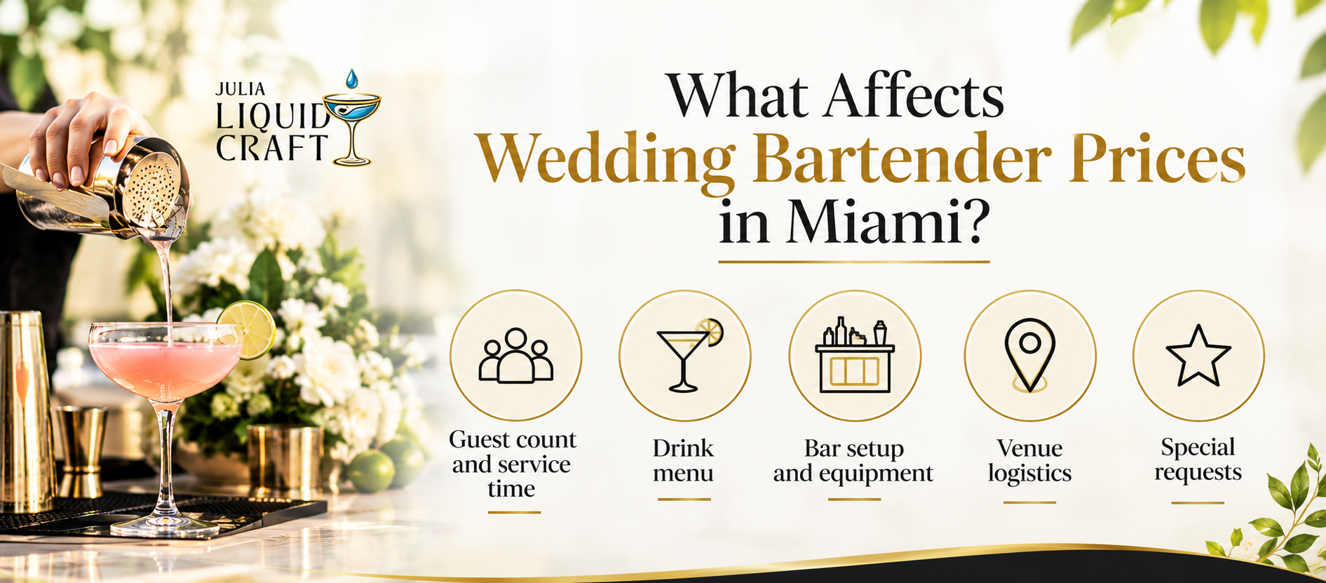 The main factors to discuss before booking